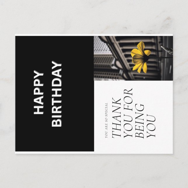 Carte d'anniversaire (Devant)