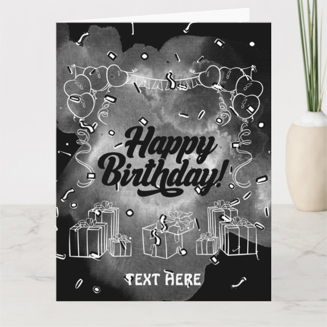 CARTE D'ANNIVERSAIRE (Devant)