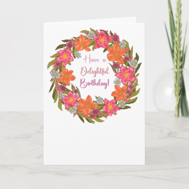 Carte d'anniversaire (Devant)