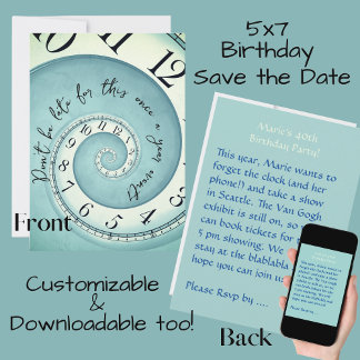 Carte d'anniversaire