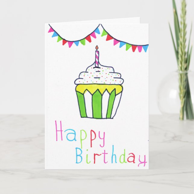 Carte d'anniversaire (Devant)