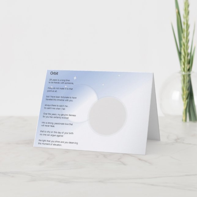 Carte d'anniversaire (Devant)