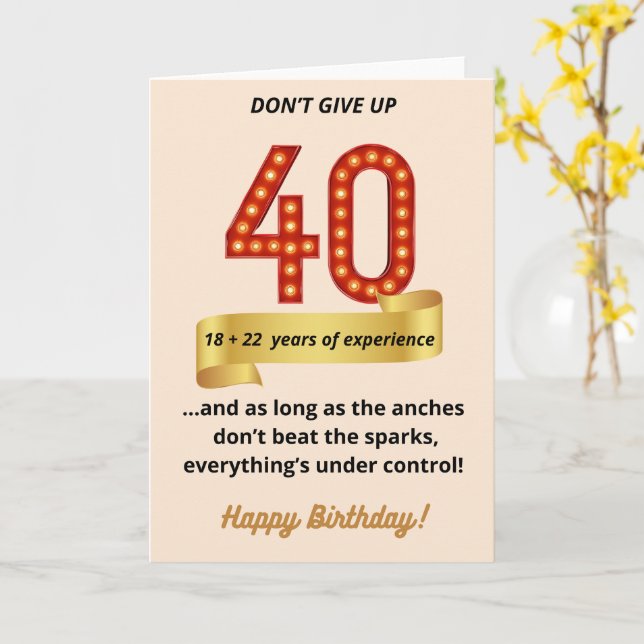 Carte d'anniversaire (Fleur jaune)