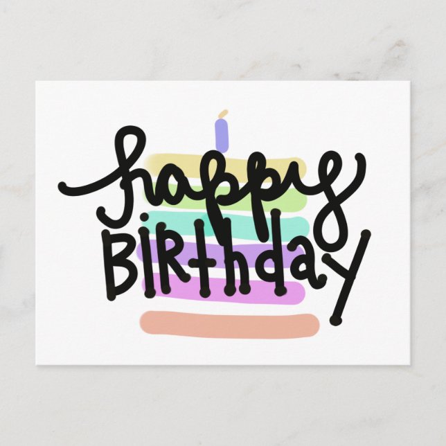 Carte d'anniversaire (Devant)