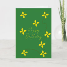 carte d'anniversaire