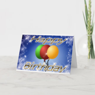 Carte d'anniversaire