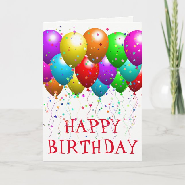 Carte d'anniversaire (Devant)