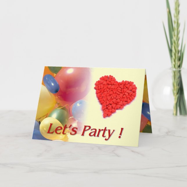 Carte d'anniversaire (Devant)