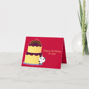 Carte d'anniversaire