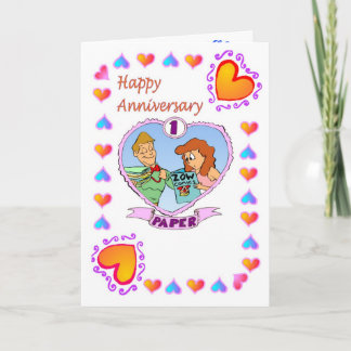 Carte d'anniversaire - 1er papier