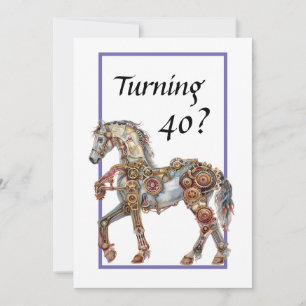 Carte d'anniversaire 40 ans