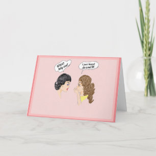 Carte d'anniversaire, 80e. Humoristique