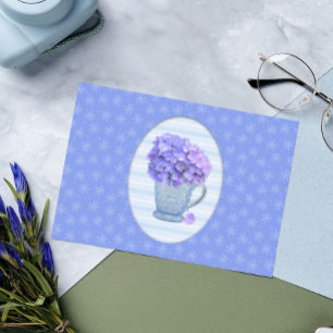 Carte d'anniversaire à grandes lettres avec horten