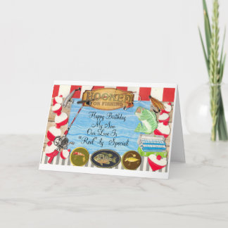 Carte d'anniversaire à mon fils spécial