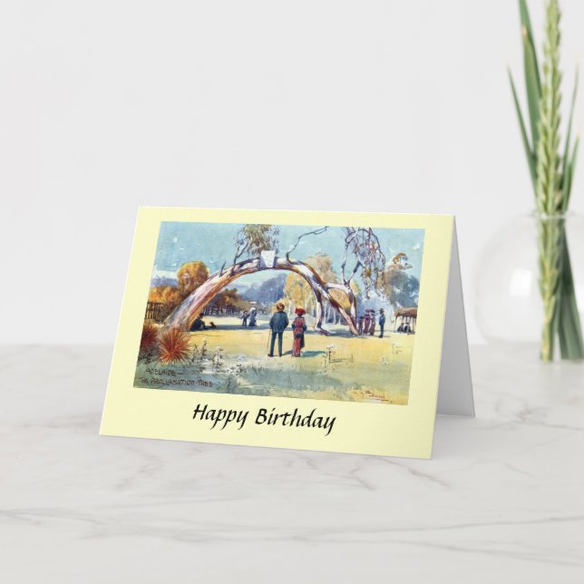 Carte d'anniversaire - Adélaïde, Australie du Sud (Devant)