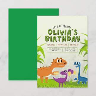 carte d'anniversaire adorable avec un dessin animé