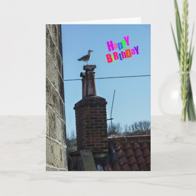 Carte d'anniversaire amusante (Devant)