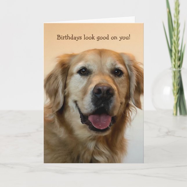 Carte d'anniversaire amusante (Devant)