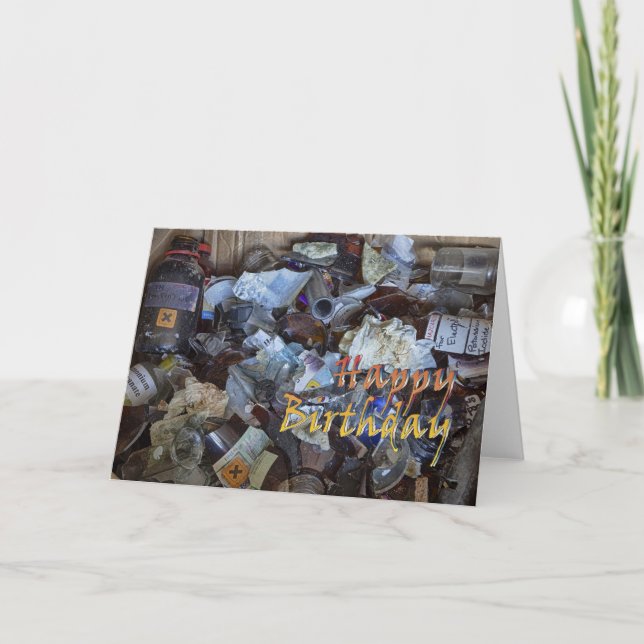 Carte d'anniversaire amusante (Devant)