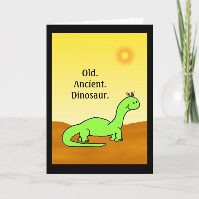 Carte d'anniversaire amusante (Devant)