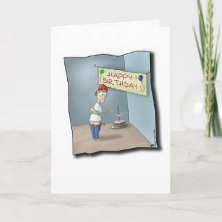 Carte d'anniversaire amusante : Whizizé par