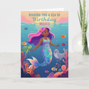 Carte d'anniversaire Amusement éclaboussant