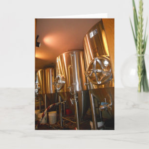 Carte d'anniversaire "Antique Brewhouse Brewers"