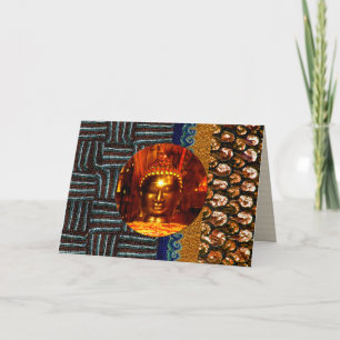 Carte d'anniversaire Art avec Bouddha