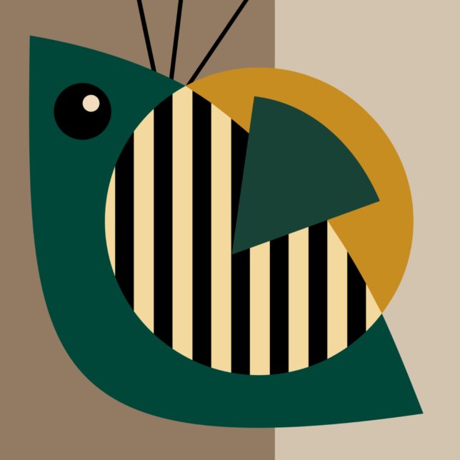 Carte d'anniversaire artistique décorative avec te (Créateur téléchargé)