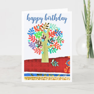 Carte d'anniversaire avec couplet lumineux de Jo I