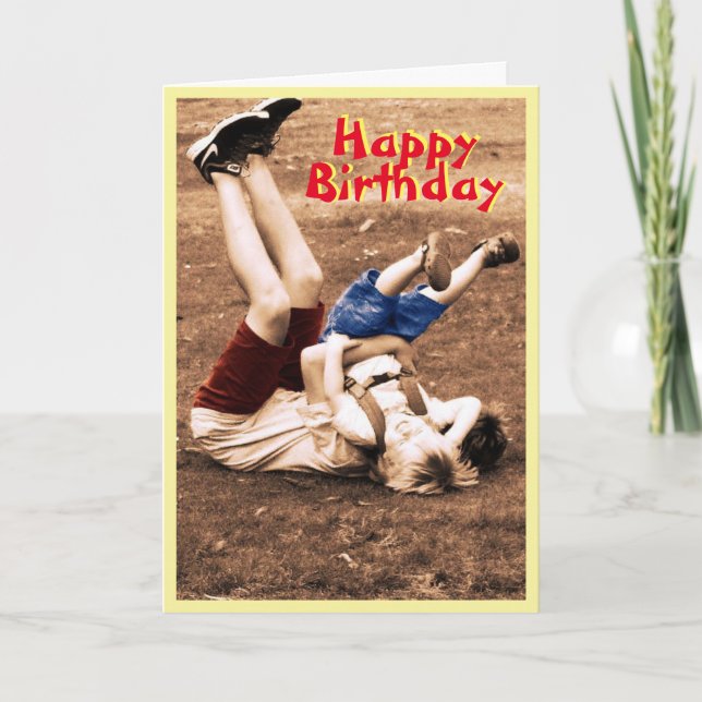 Carte d'anniversaire Best Brother (Devant)