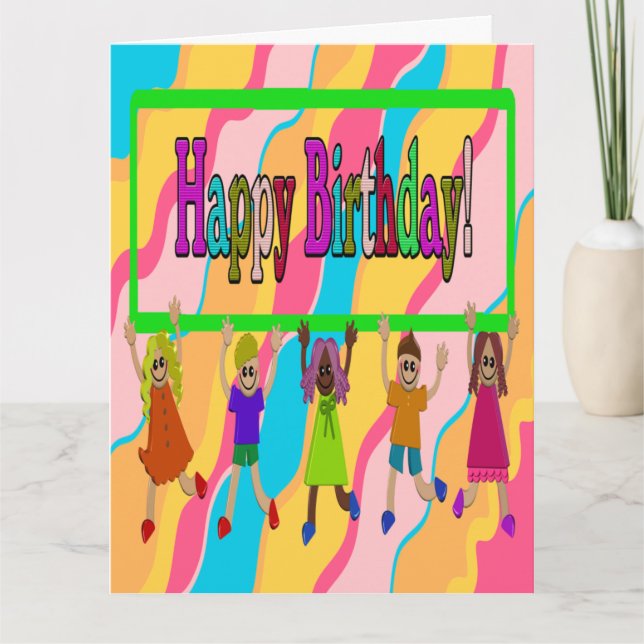 Carte d'anniversaire Big (Devant)