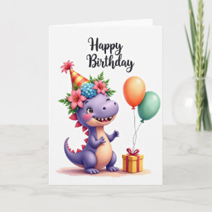 Carte d'anniversaire Blossom Hat