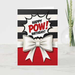 Carte d'anniversaire Bold Burst