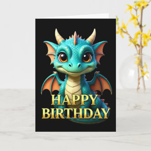 CARTE D'ANNIVERSAIRE BOLD DISTINCT GROS PLAN BÉBÉ