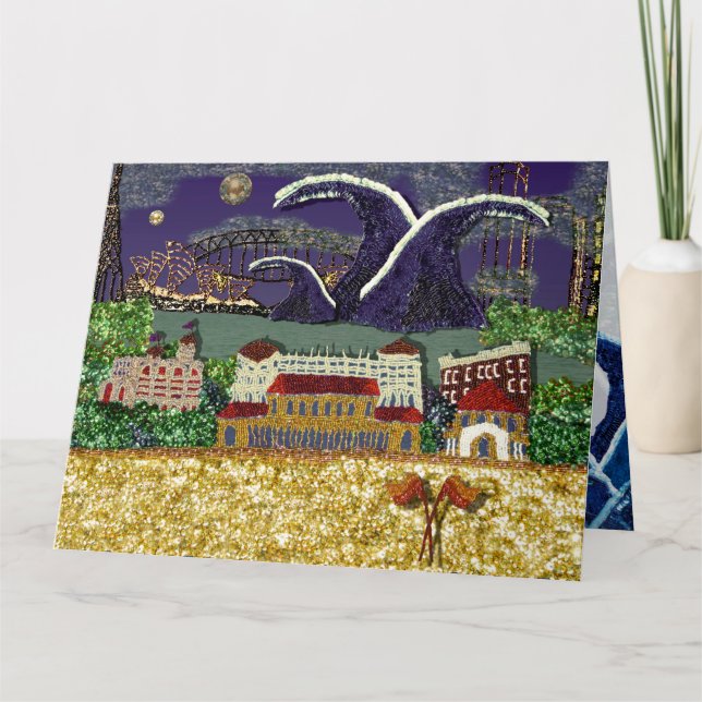 Carte d'anniversaire | Bondi Beach, Sydney Austral (Devant)