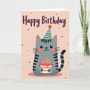 Carte d'anniversaire Bougies de gâteau