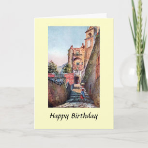 Carte d'anniversaire - Capri, Italie
