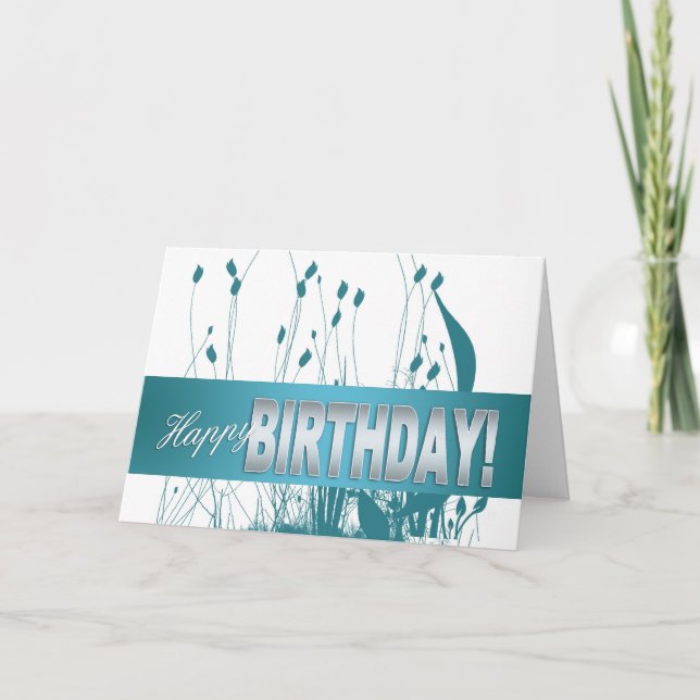 Carte d'anniversaire - Carte d'anniversaire d'affa (Devant)