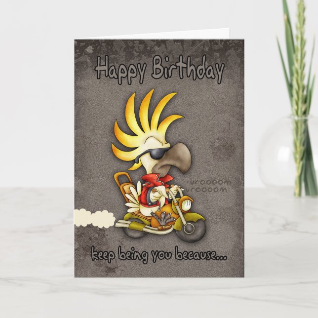 Carte d'anniversaire - carte d'anniversaire de (Devant)