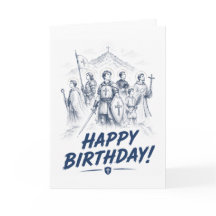 Carte d'anniversaire catholique appelée à quelque