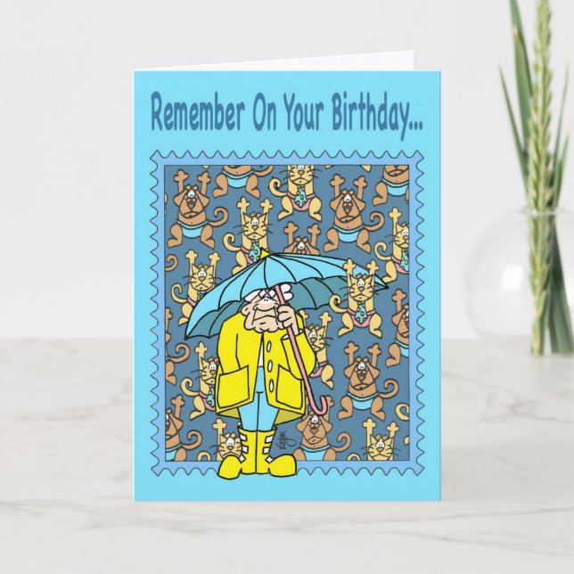 Carte d'anniversaire CATS & DOGS (Devant)