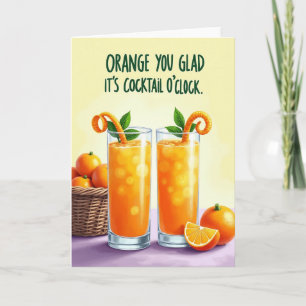 Carte d'anniversaire Citrus