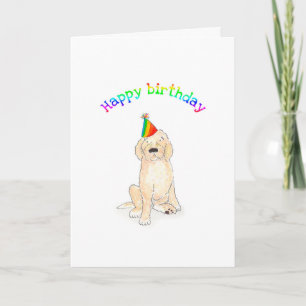 Carte d'anniversaire Cockerpoo