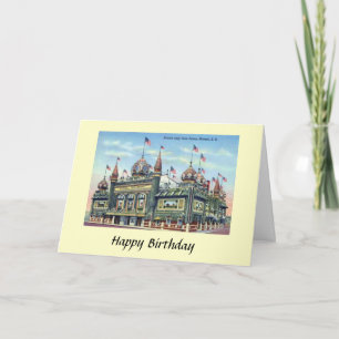 Carte d'anniversaire - Corn Palace, Mitchell, S Da