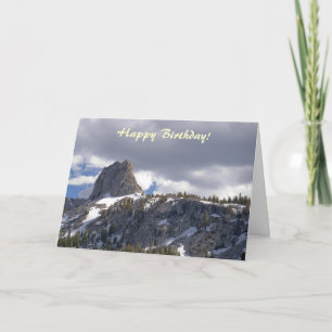 Carte d'anniversaire Crystal Crag