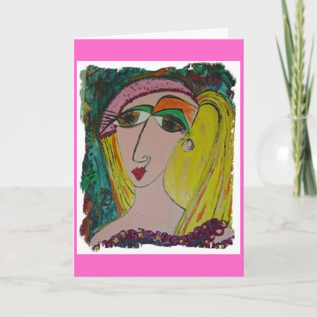 Carte d'anniversaire - customisée (Devant)