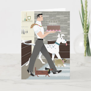 Carte d'anniversaire Daddy Cake