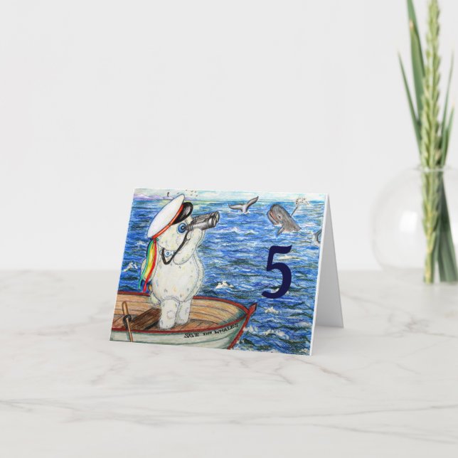 Carte d'anniversaire d'âge (Devant)