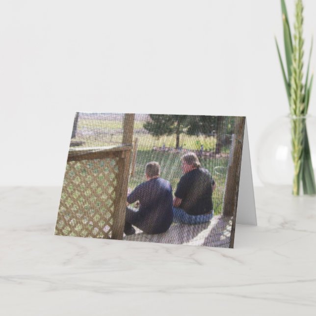 Carte d'anniversaire d'amitié (Devant)